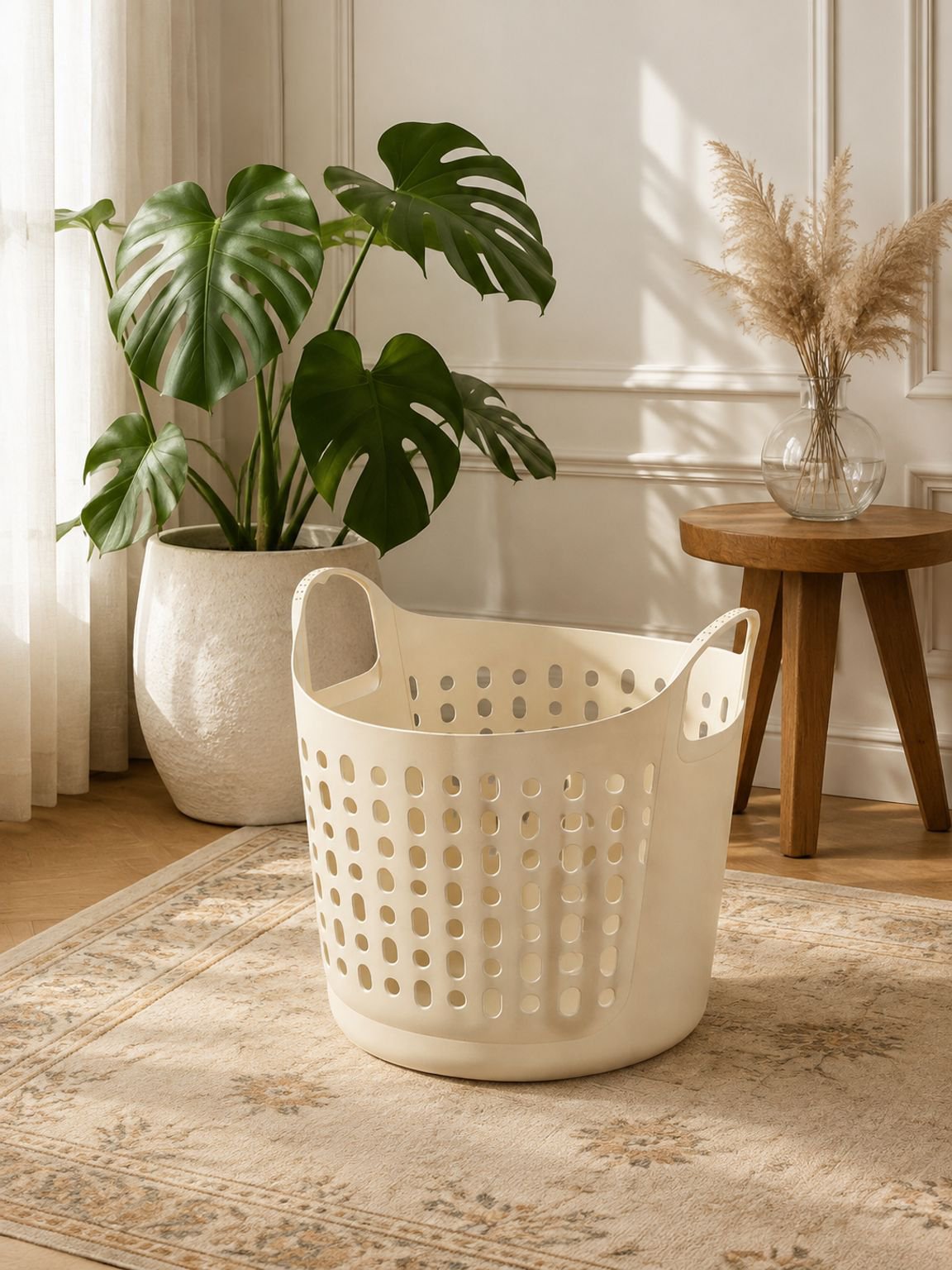 Panier à linge sale grande capacité avec design moderne