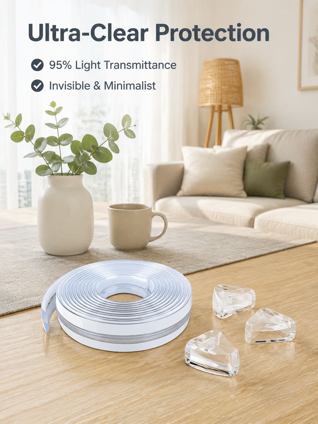 Transparent Anti-Collision Protective Strips