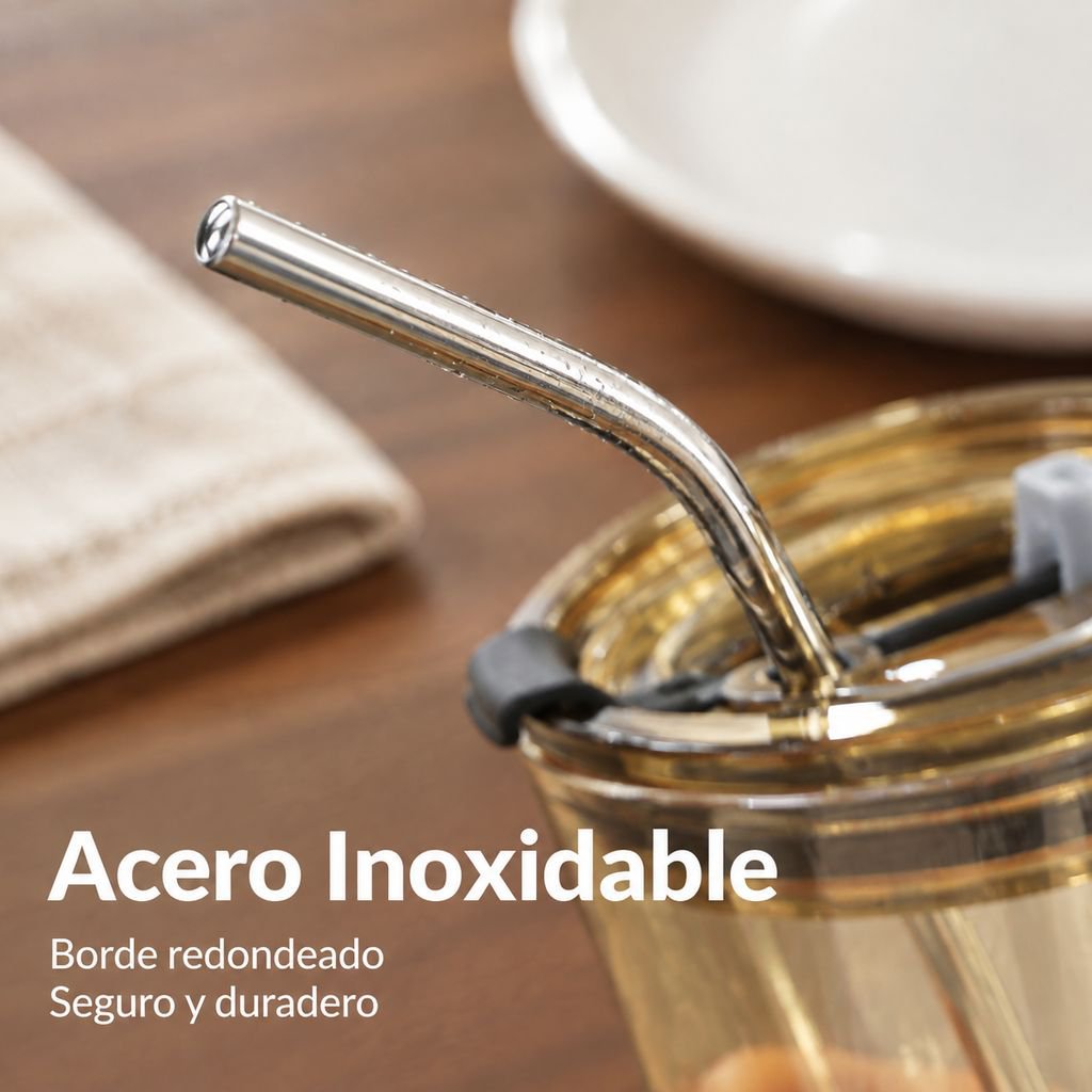 Vaso Aurora con tapa y pajita