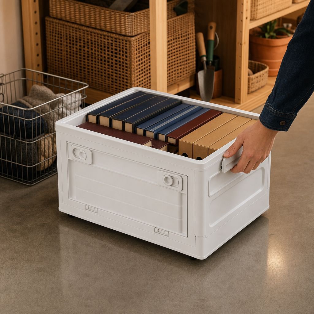 Durable storage box for sundries and snacks