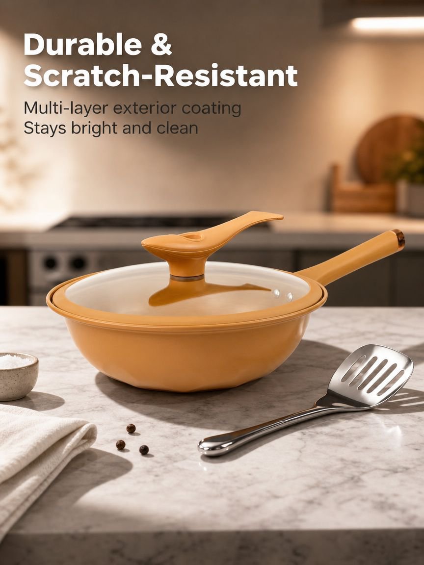 High Pressure Microwave Non-stick Frying Pan