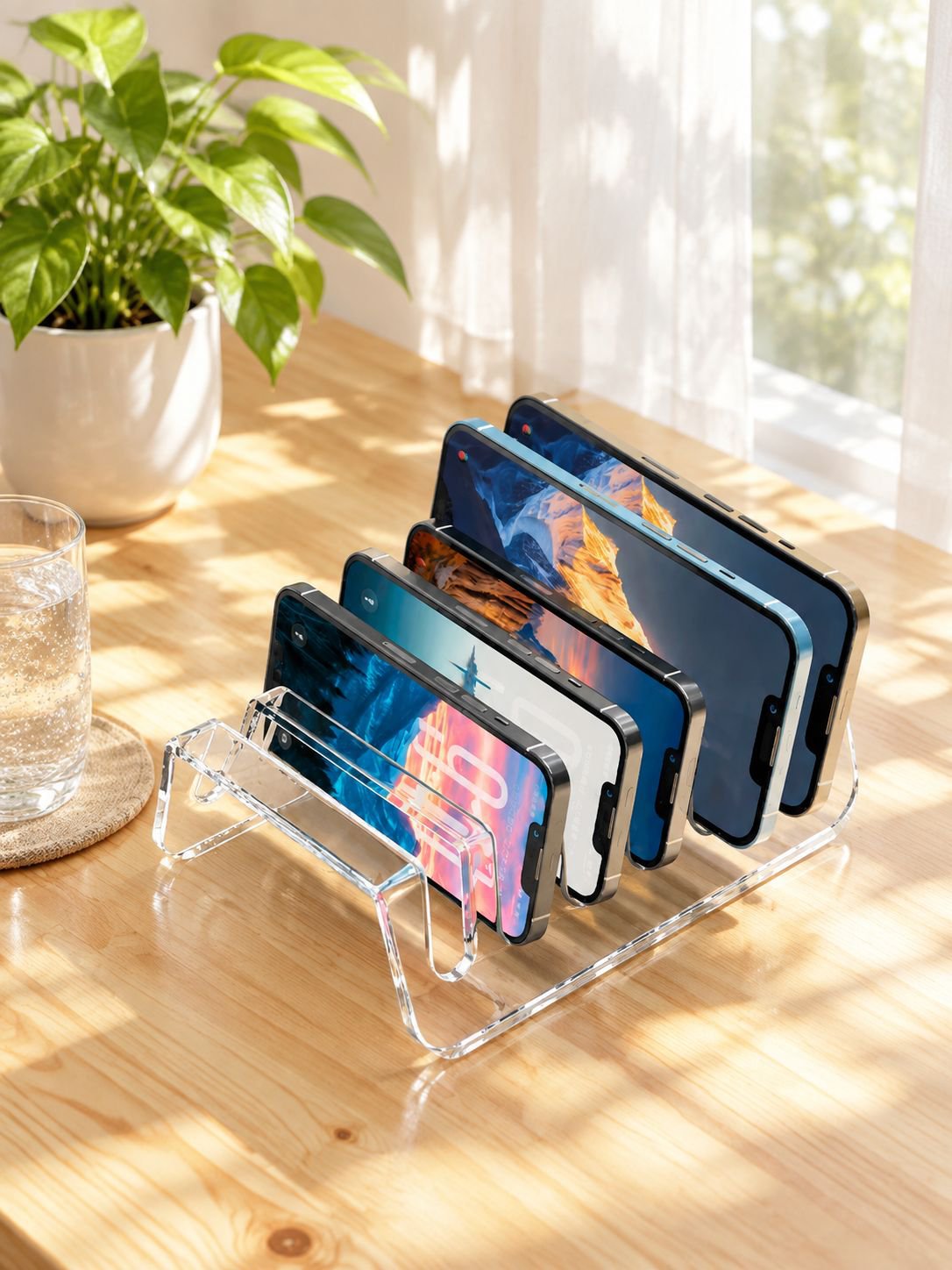 Mehrfach Handyhalter für Büro und Zuhause