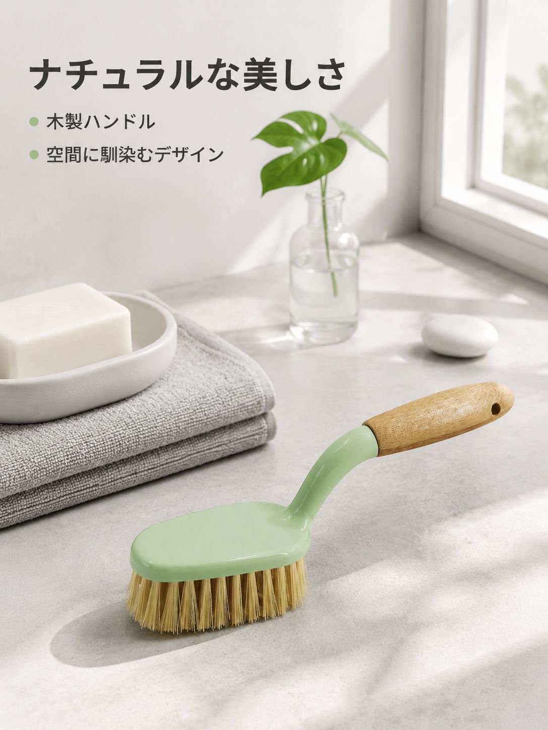 ハンドル付きクリーニングブラシ
