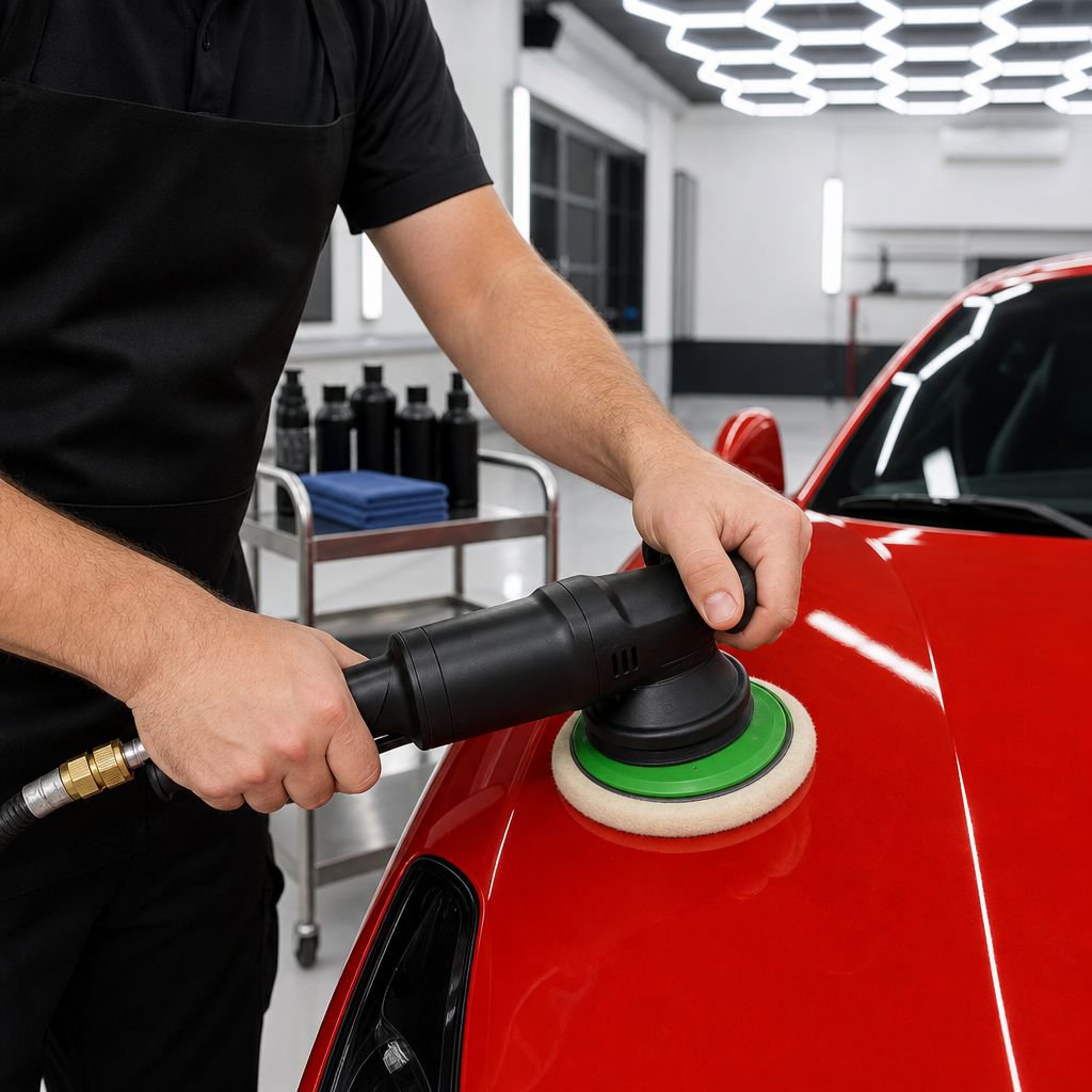Easy-to-use polishing pad for professional results