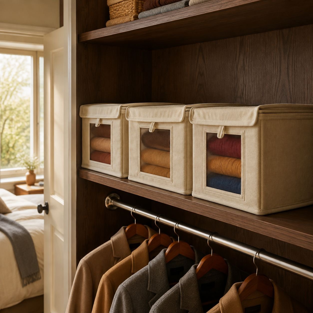 Multipurpose Wardrobe Storage Box for Home