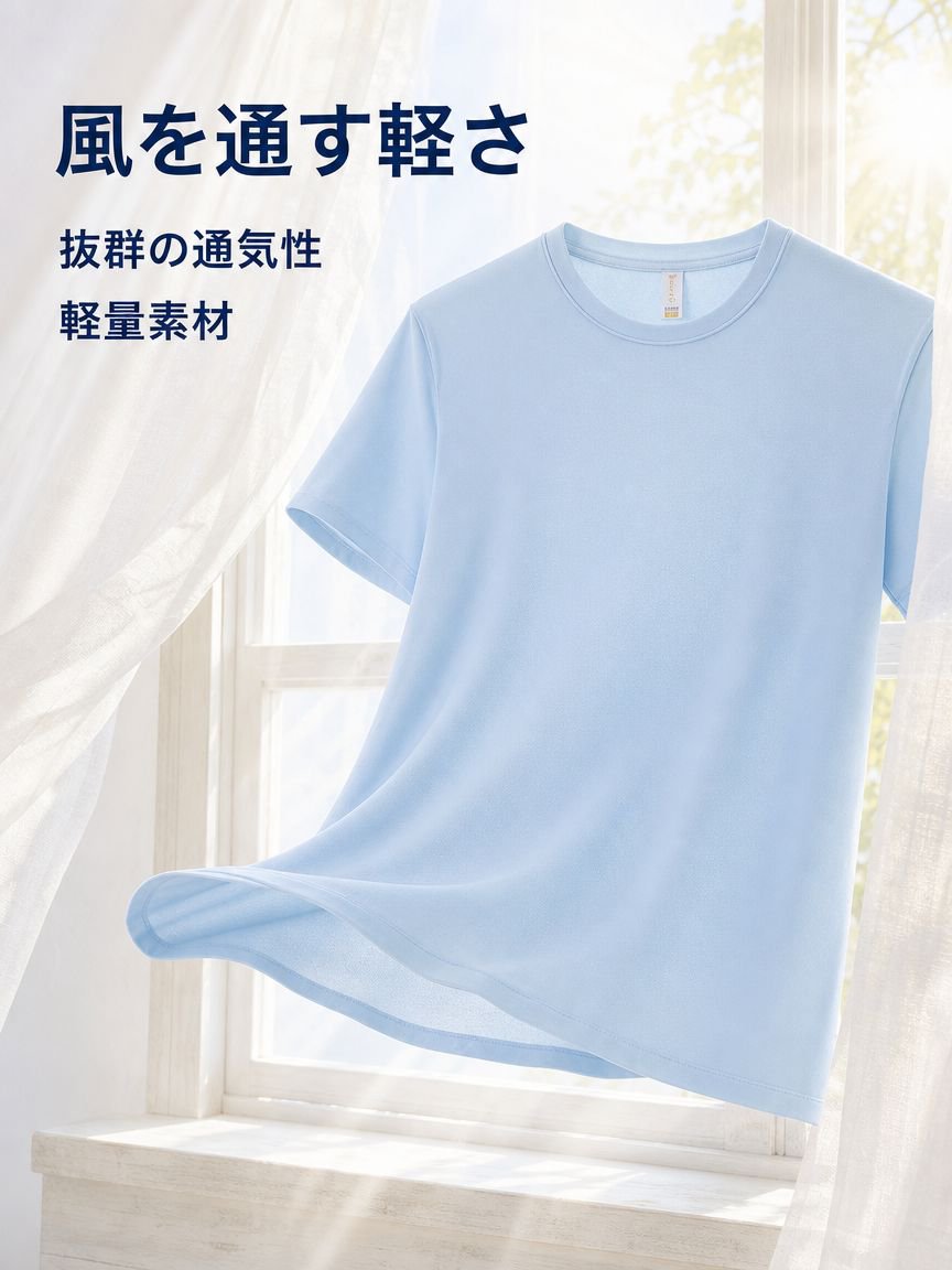 速乾ラウンドネックスポーツ文化シャツ半袖作業服