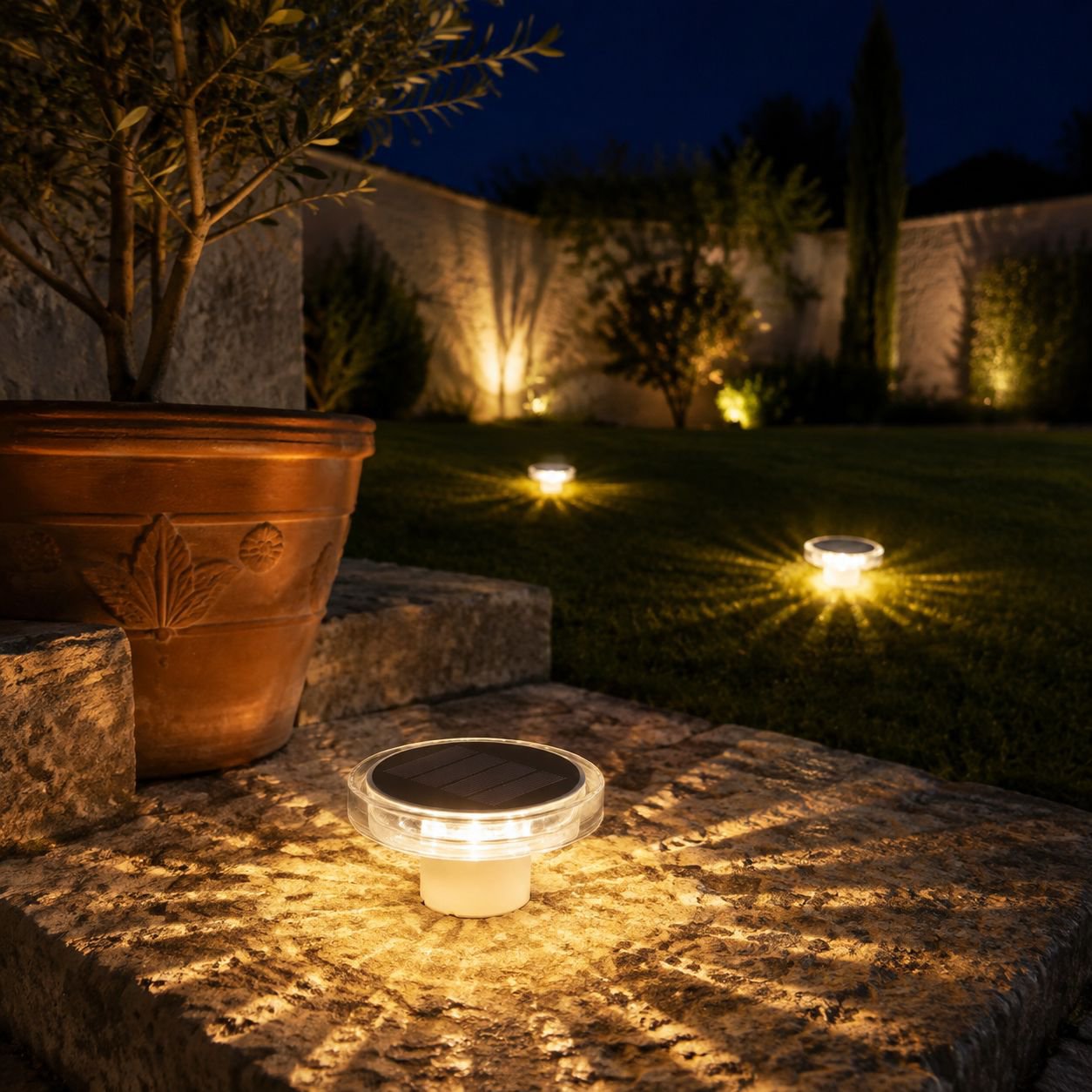Luces LED flotantes solares para exteriores, decorativas para estanques y piscinas