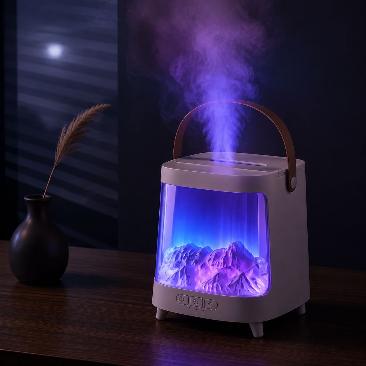 Easy-to-clean aromatherapy humidifier for home