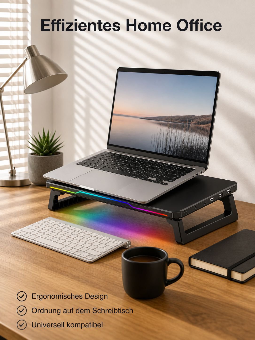 Cooler Laptop-Erhöhungsständer