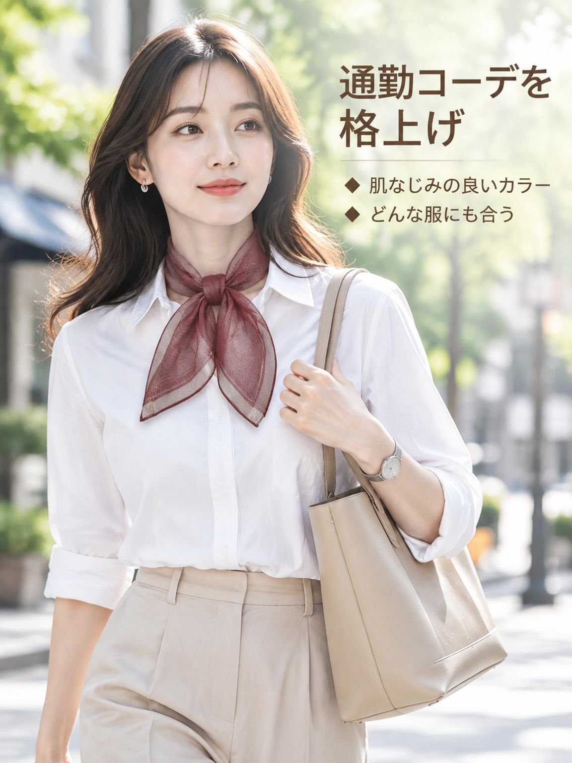 シルクスクエアスカーフショール