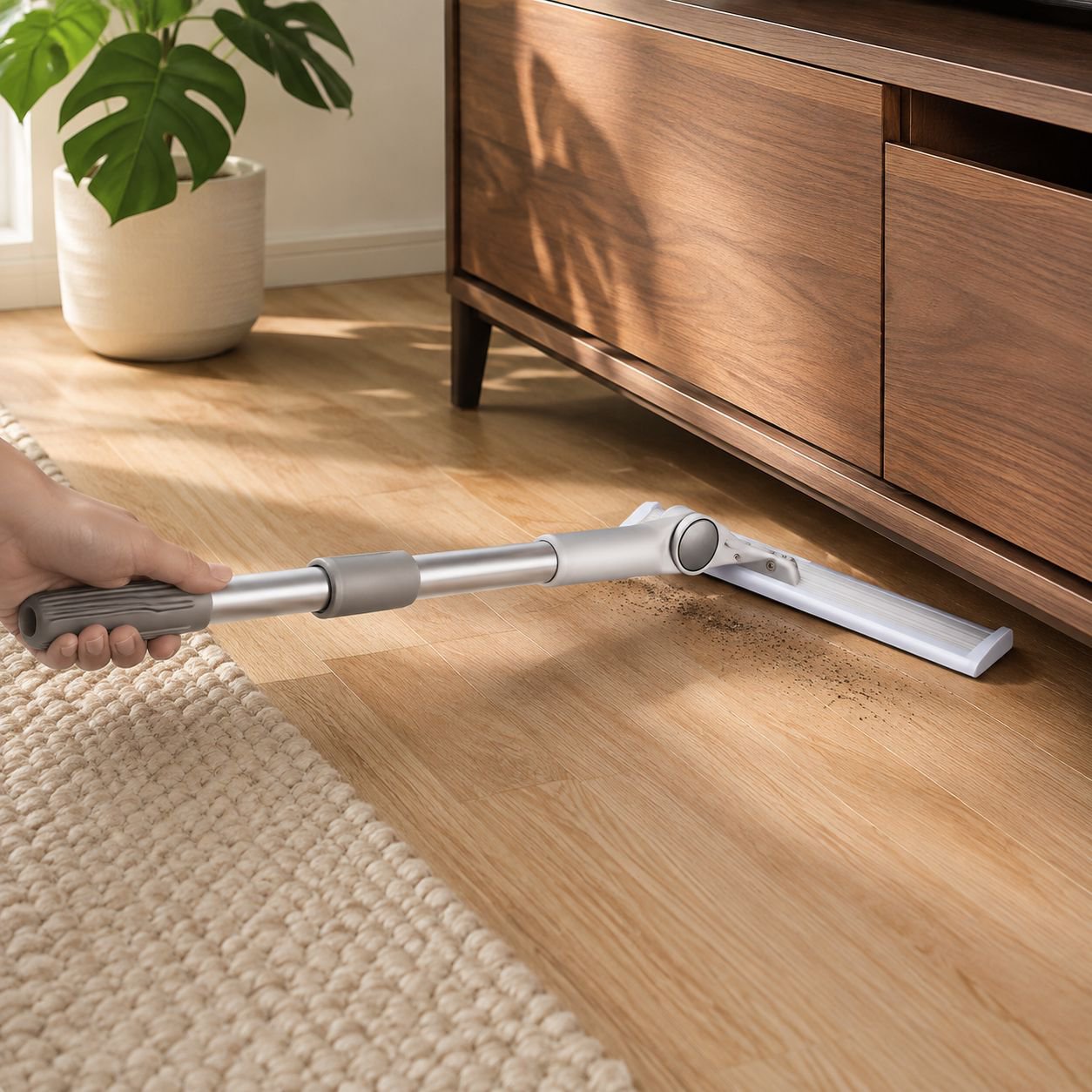 Home retractable handle squeegee bathroom silicone floor scraper bathroom magic broom scraper