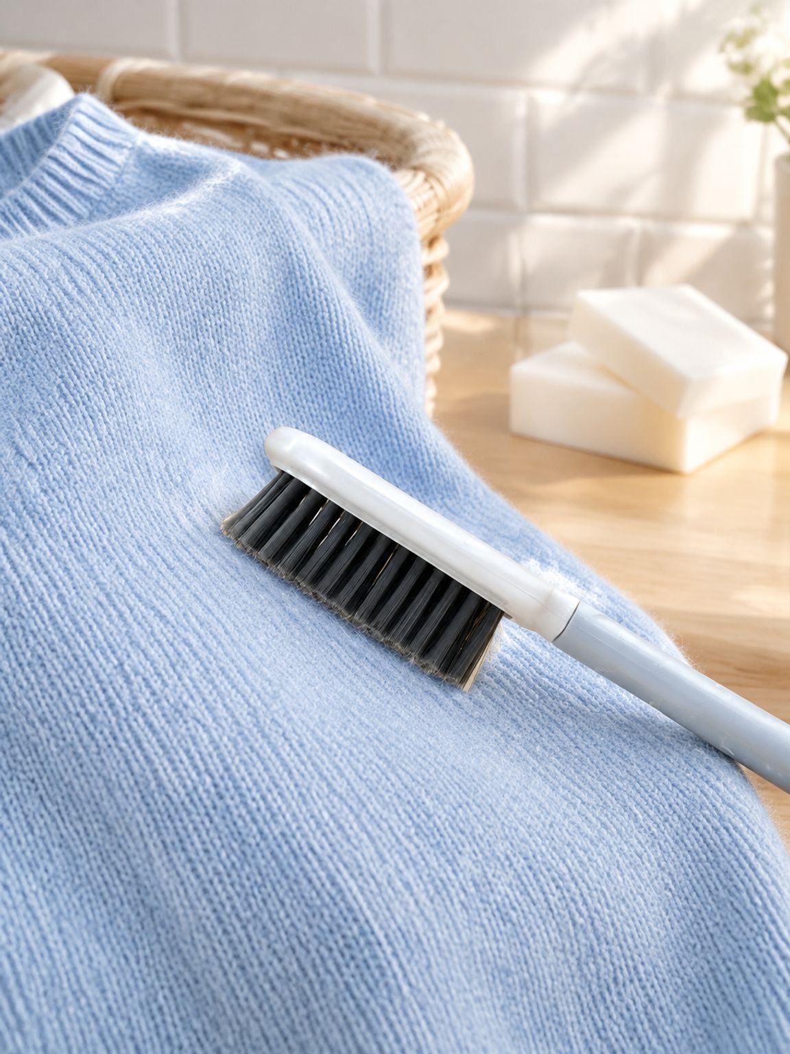 Multifunctional household brush with ergonomic handle