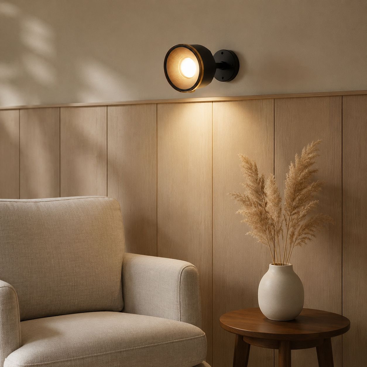 Nordic Style Cylindrical Wall Sconce