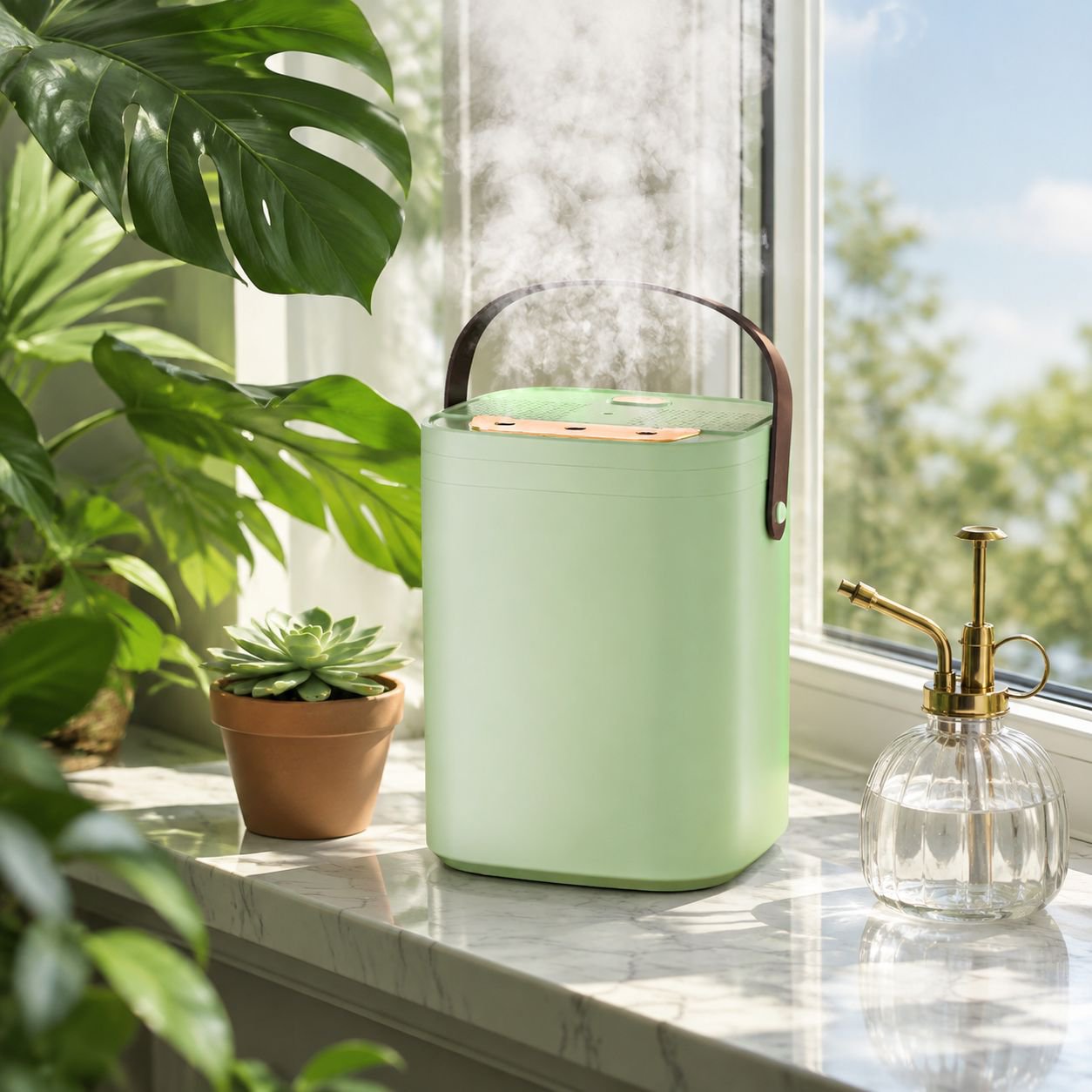 Safe humidifier for baby room and mother’s comfort