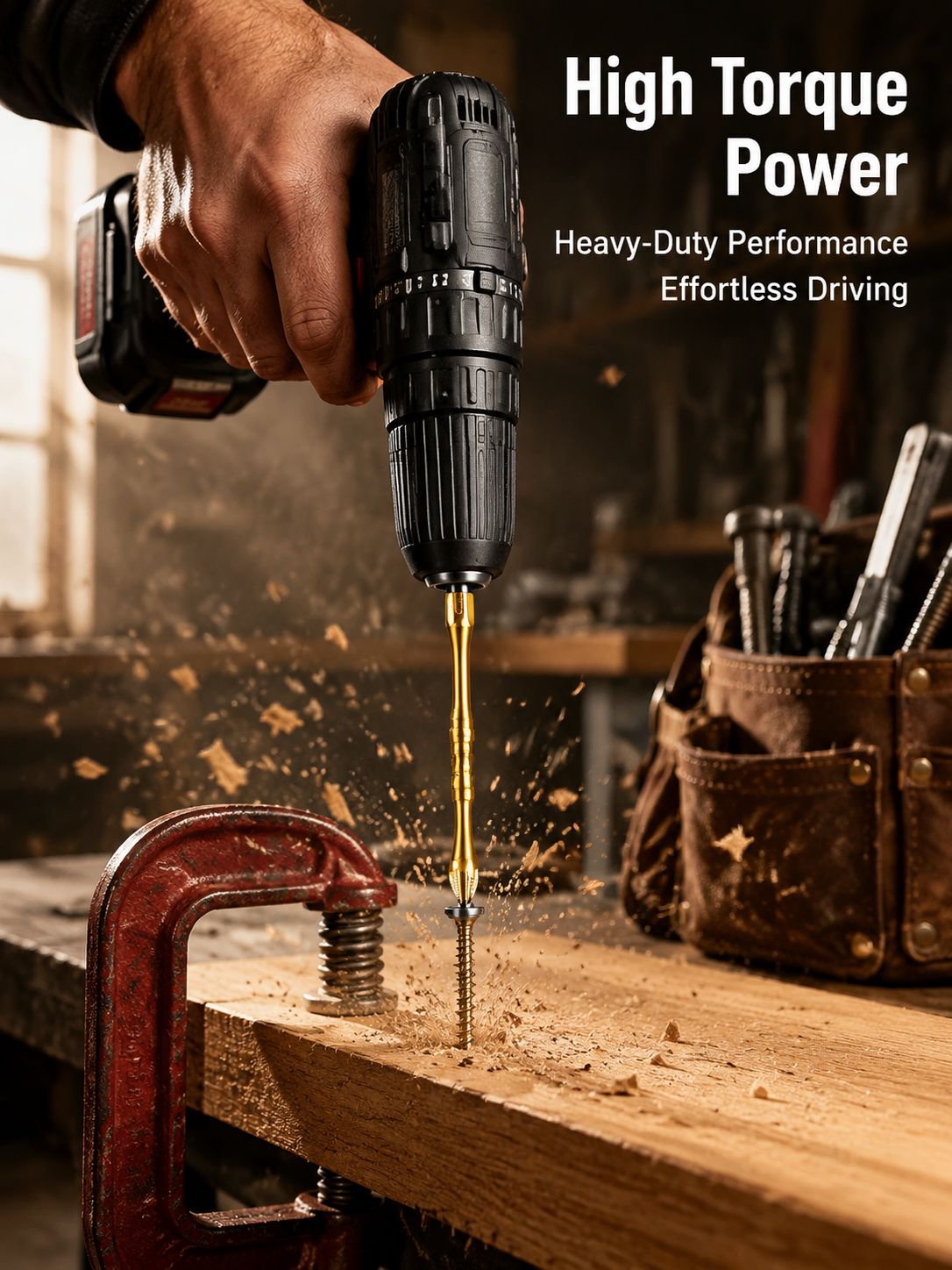 Screwdriver impact resistant super hard electric screwdriver high torque set