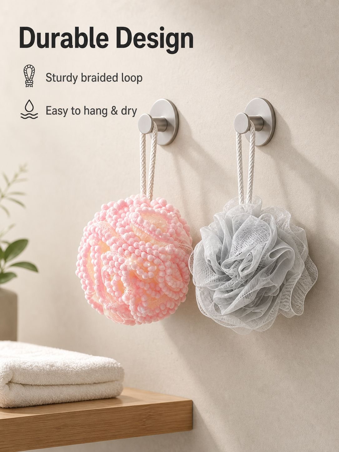 Soft Bathing Flower Ball