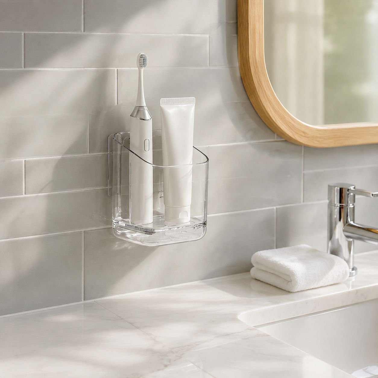 Wall-mounted Bathroom Storage Box