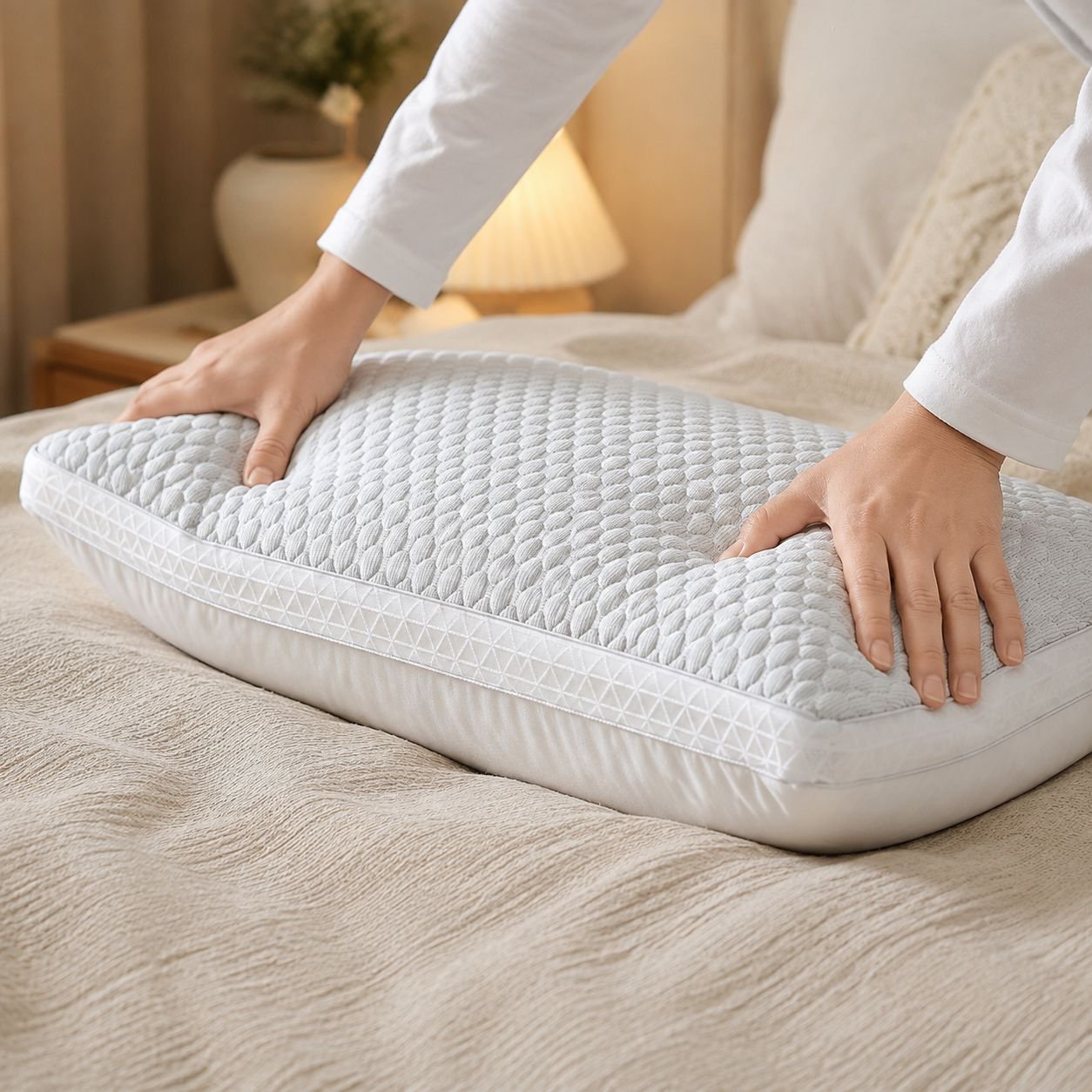 Ergonomic Design Cervical Pillow for Neck Pain Relief