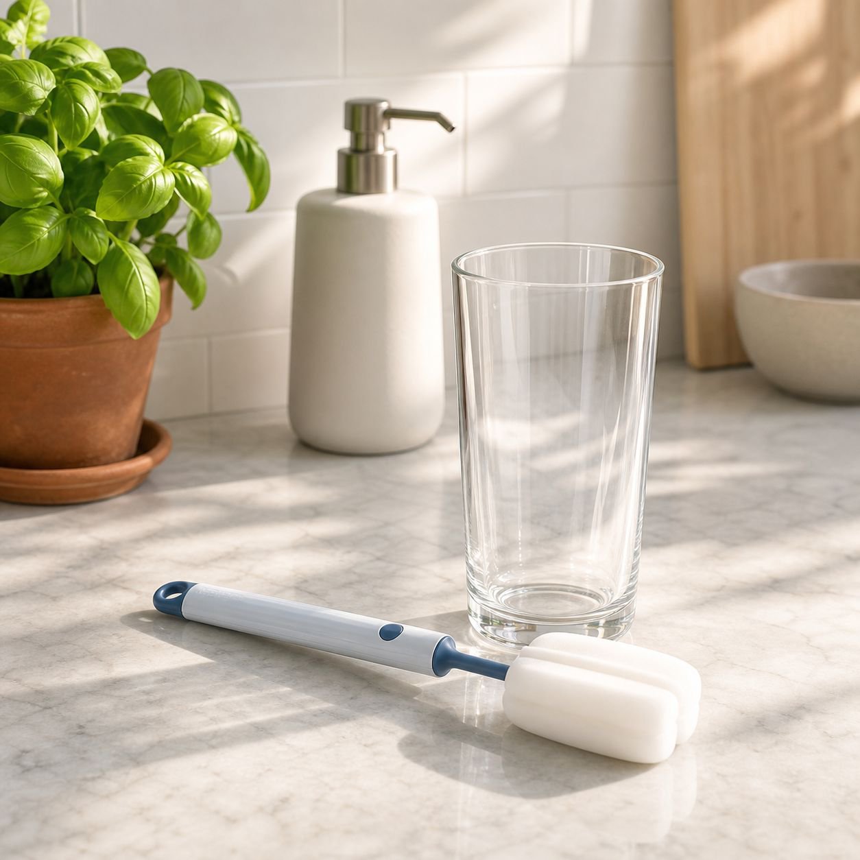Multipurpose Cup Cleaning Sponge Brush for Household Use
