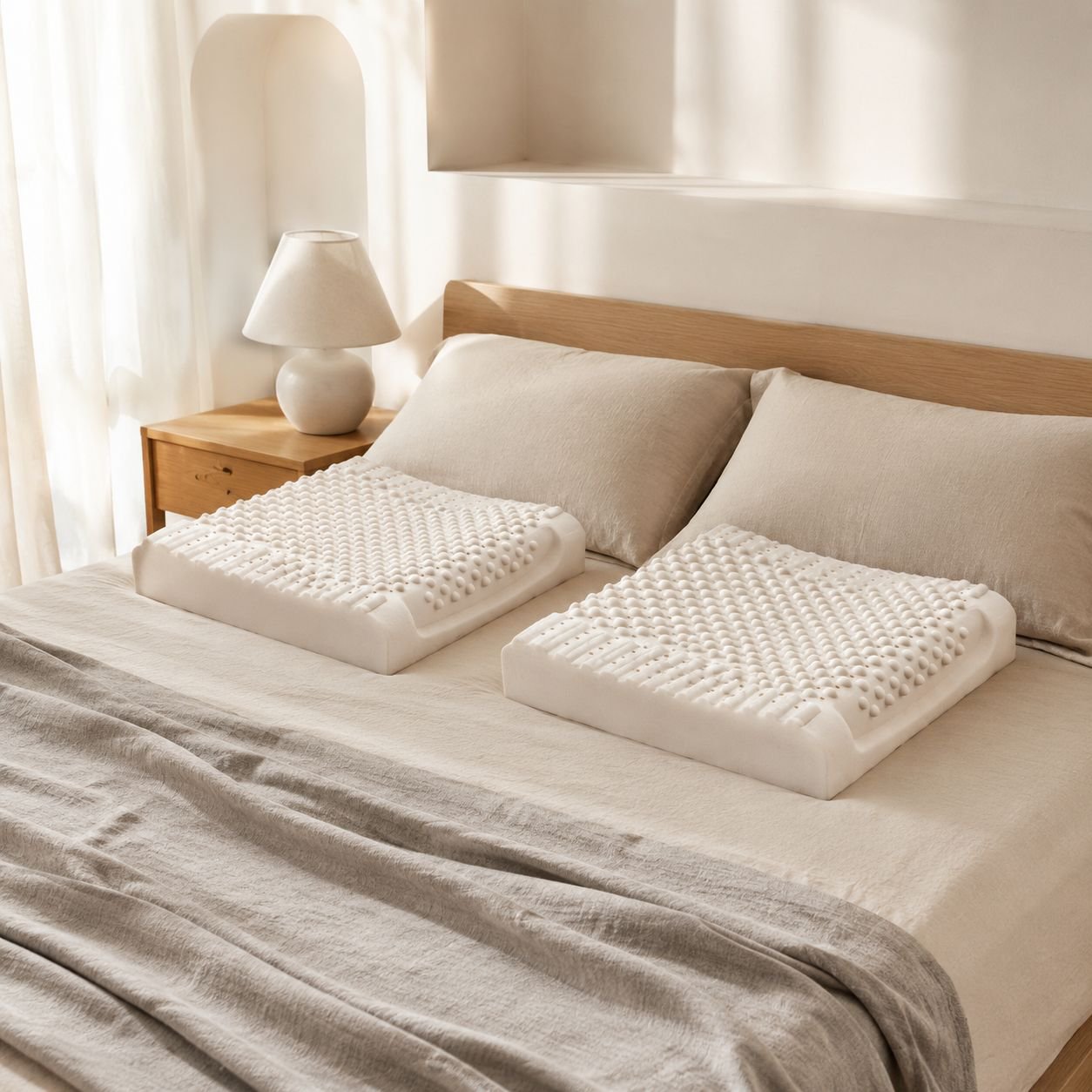 Beneficios de la almohada de masaje ondulada para la salud cervical