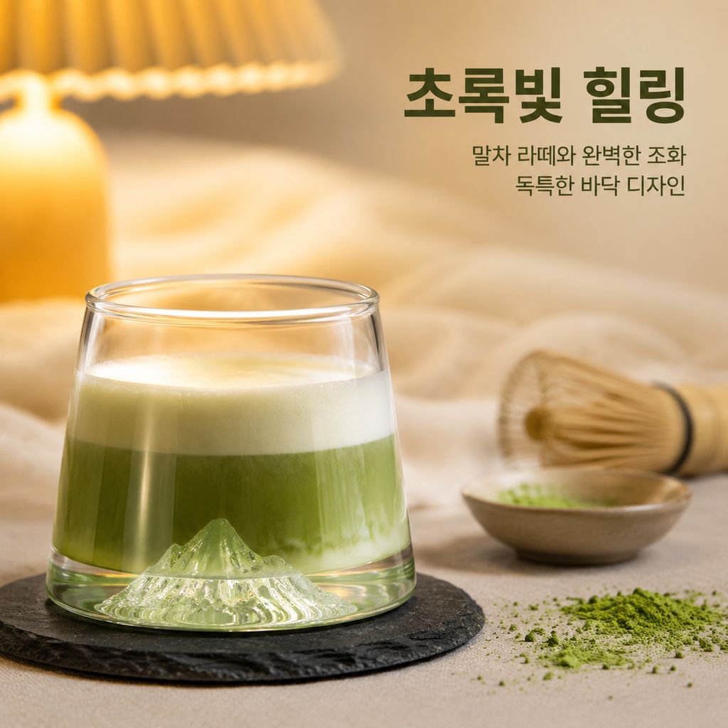 고붕규산 유리 투명 컵