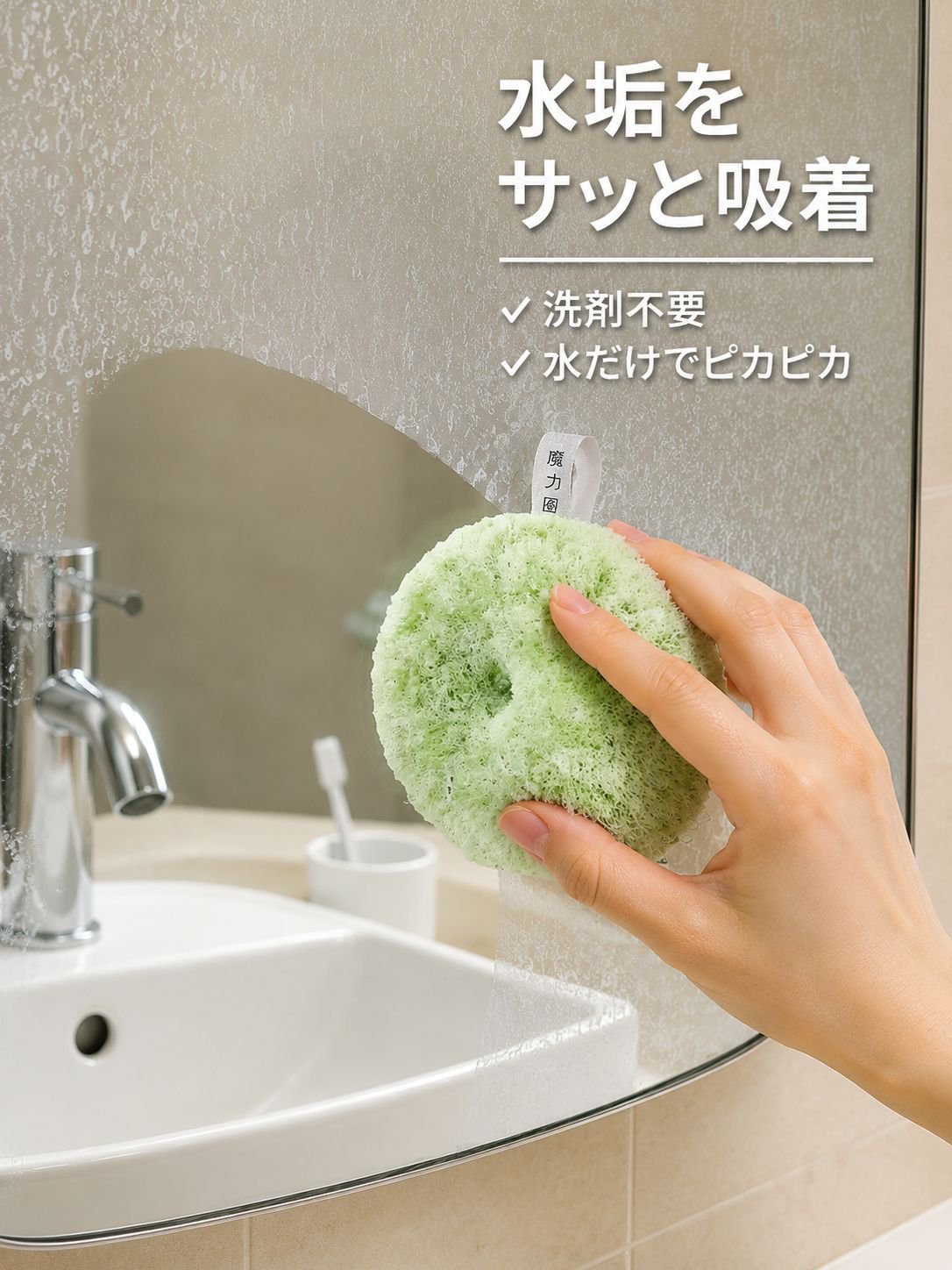 洗面台抗菌クリーナーボール