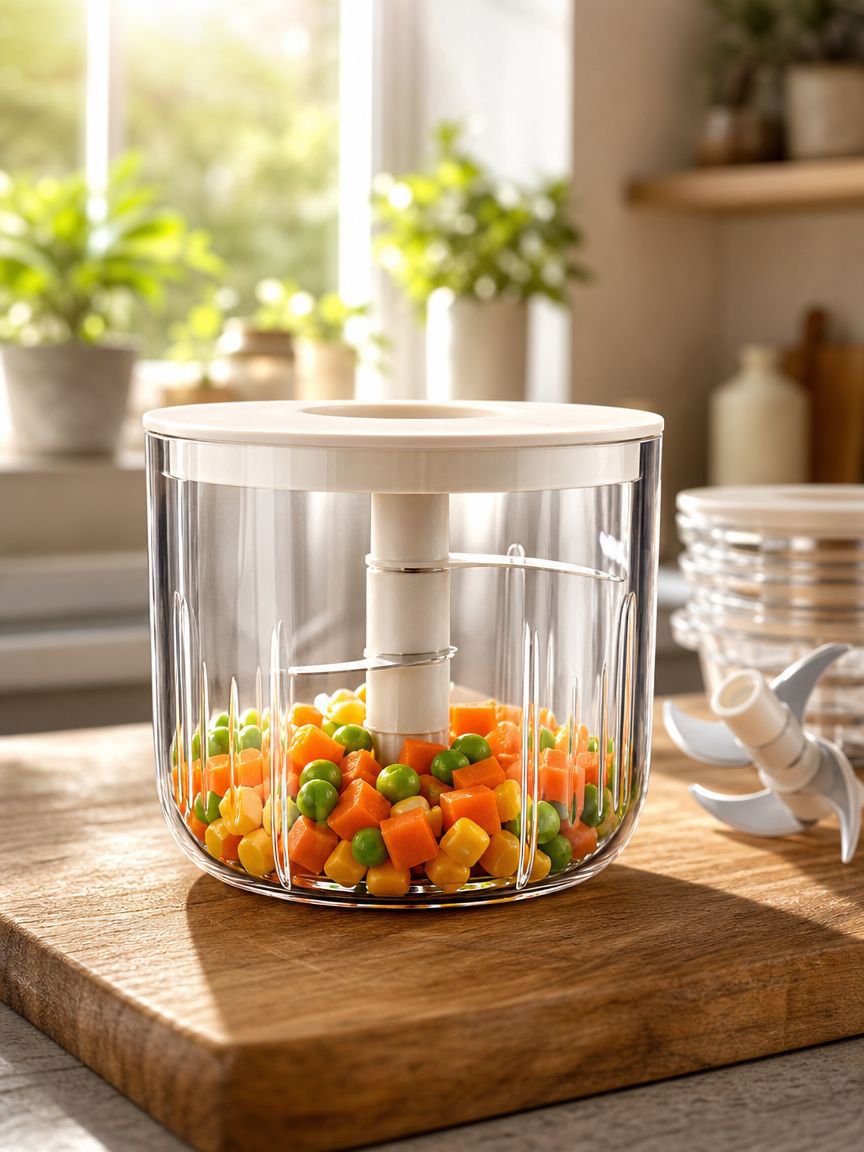 Mixing dough using the household food mixer kit