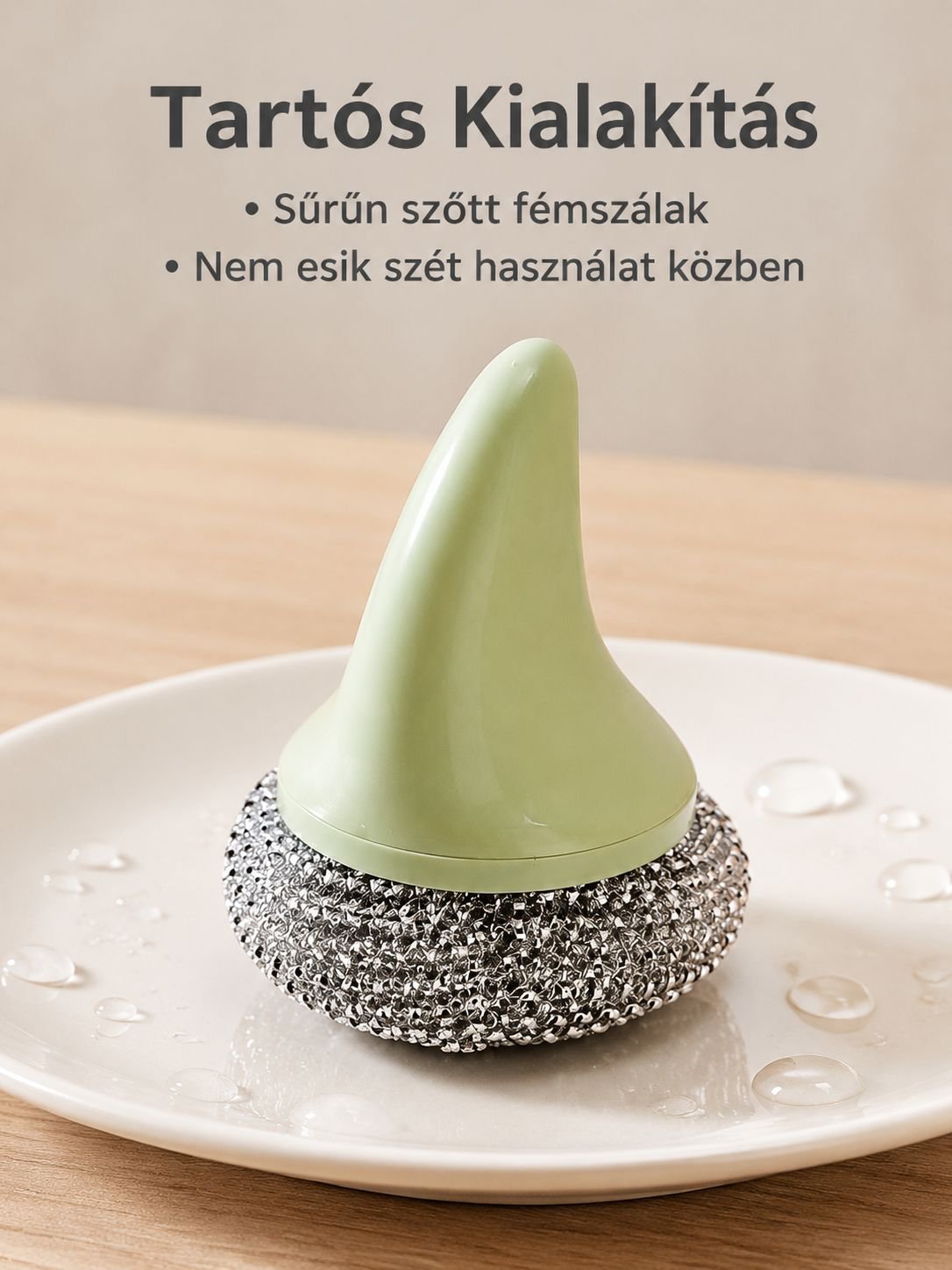 Konyhai tisztító edénykefe