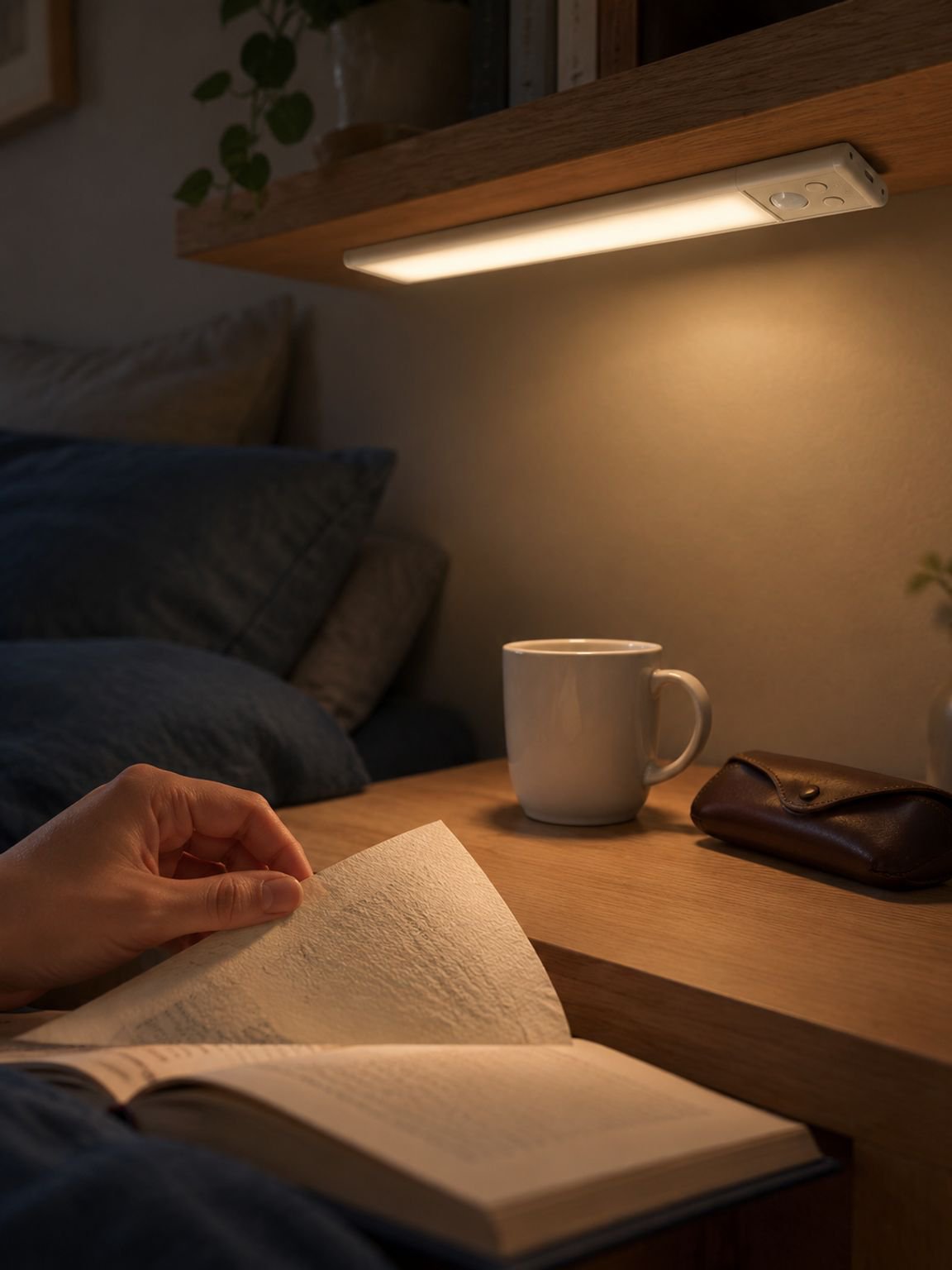 Smart home LED light with human sensor technology