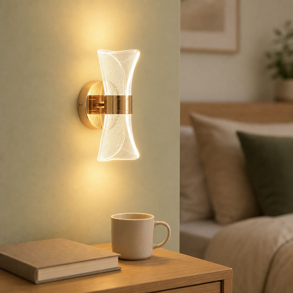 Super Bright Bedroom Bedside Wall Lamp Nordic Minimalist Aisle Lighting Fixture