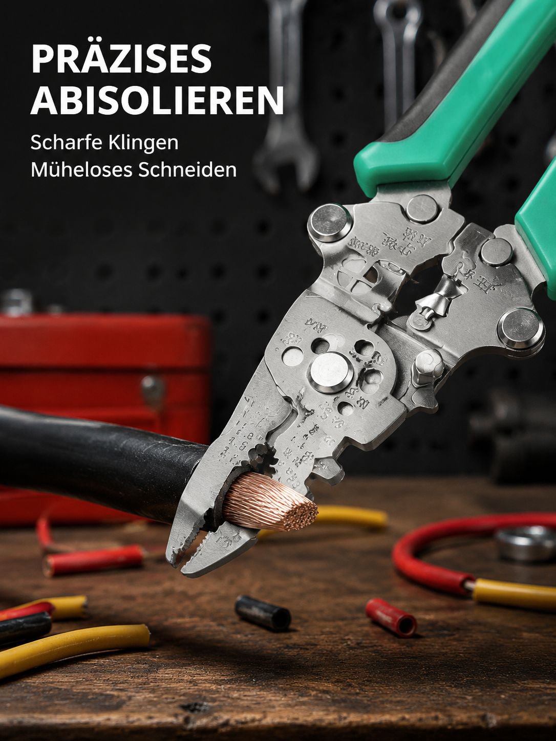 Multifunktions-Schneid- und Spannungsprüfungs-Werkzeugset für Elektriker
