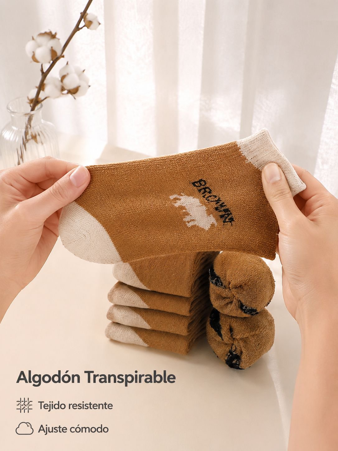 Calcetas de invierno para adultos mayores, hombres y mujeres, medias térmicas de algodón medio tubo