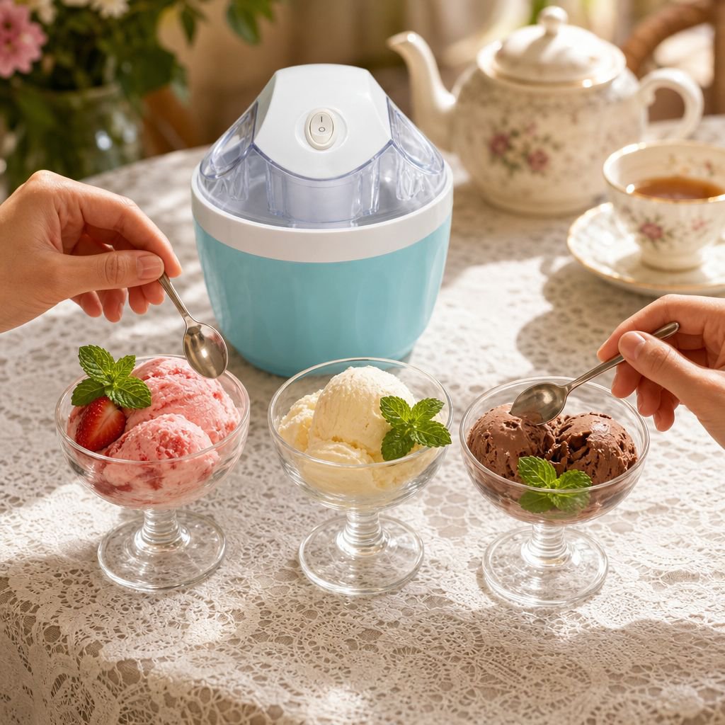 Smart Ice Cream Maker for Healthy Homemade Treats