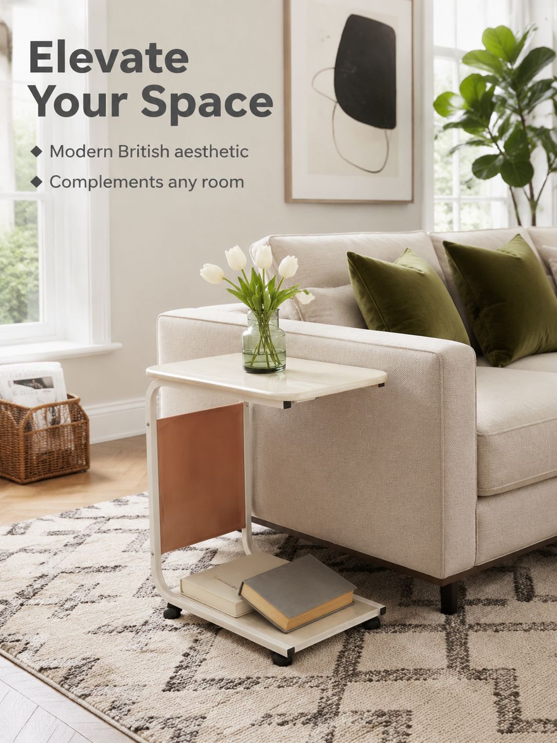 Multifunctional small coffee table designed for modern interiors