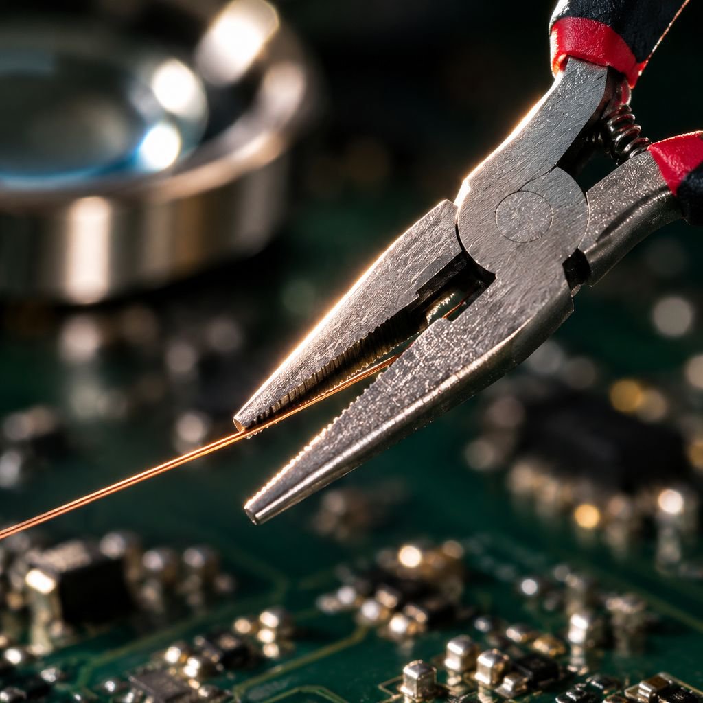 ハンドメイド 4.5インチ小型プライヤー