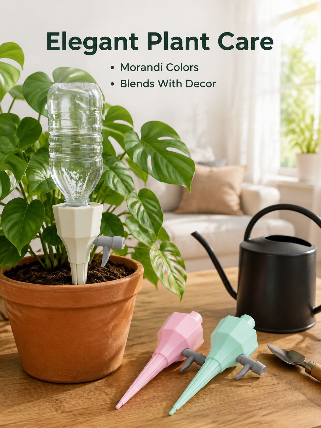 Automatic drip irrigation watering device