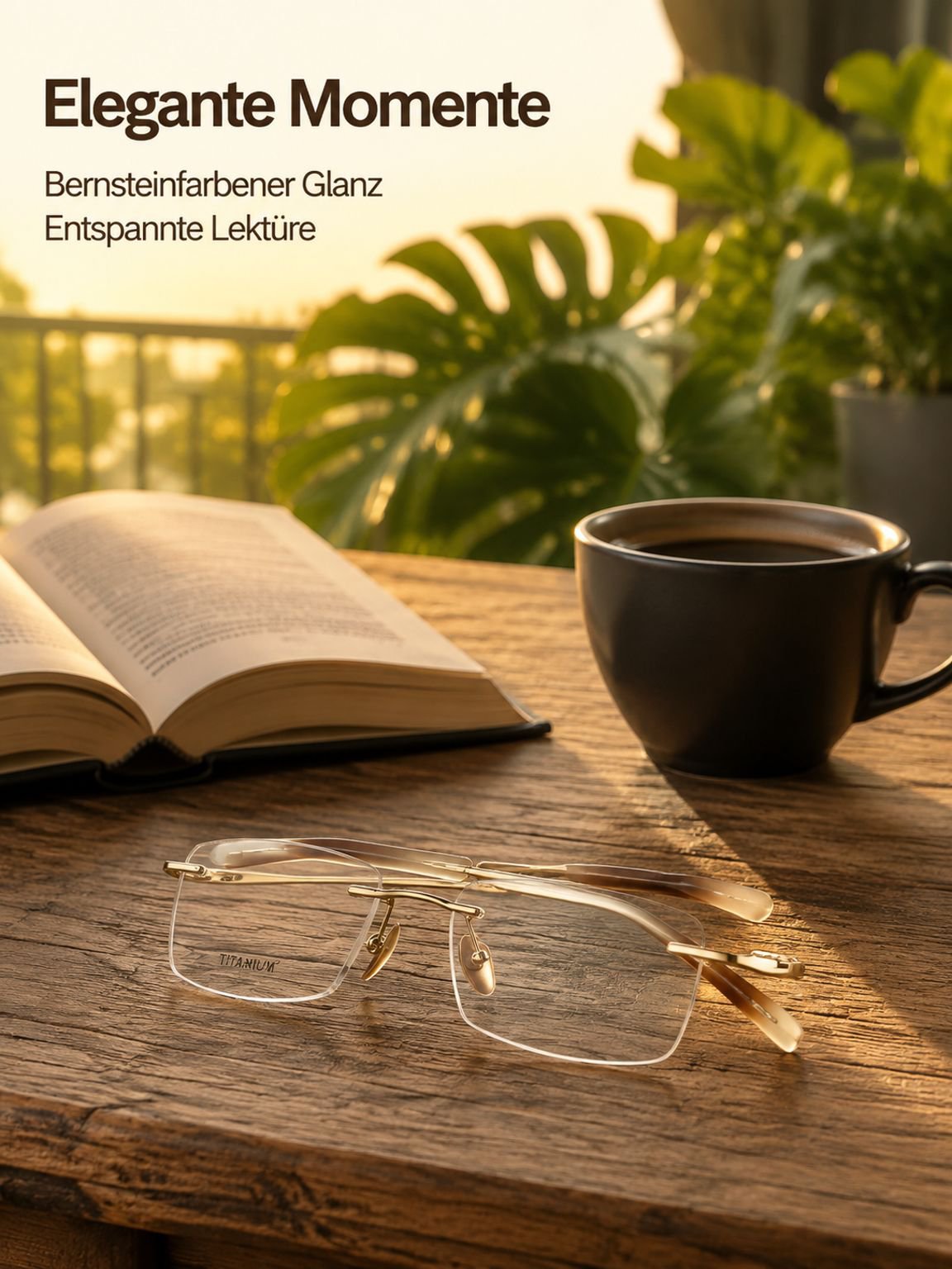 Lesebrille aus Horn – langlebig und stilvoll