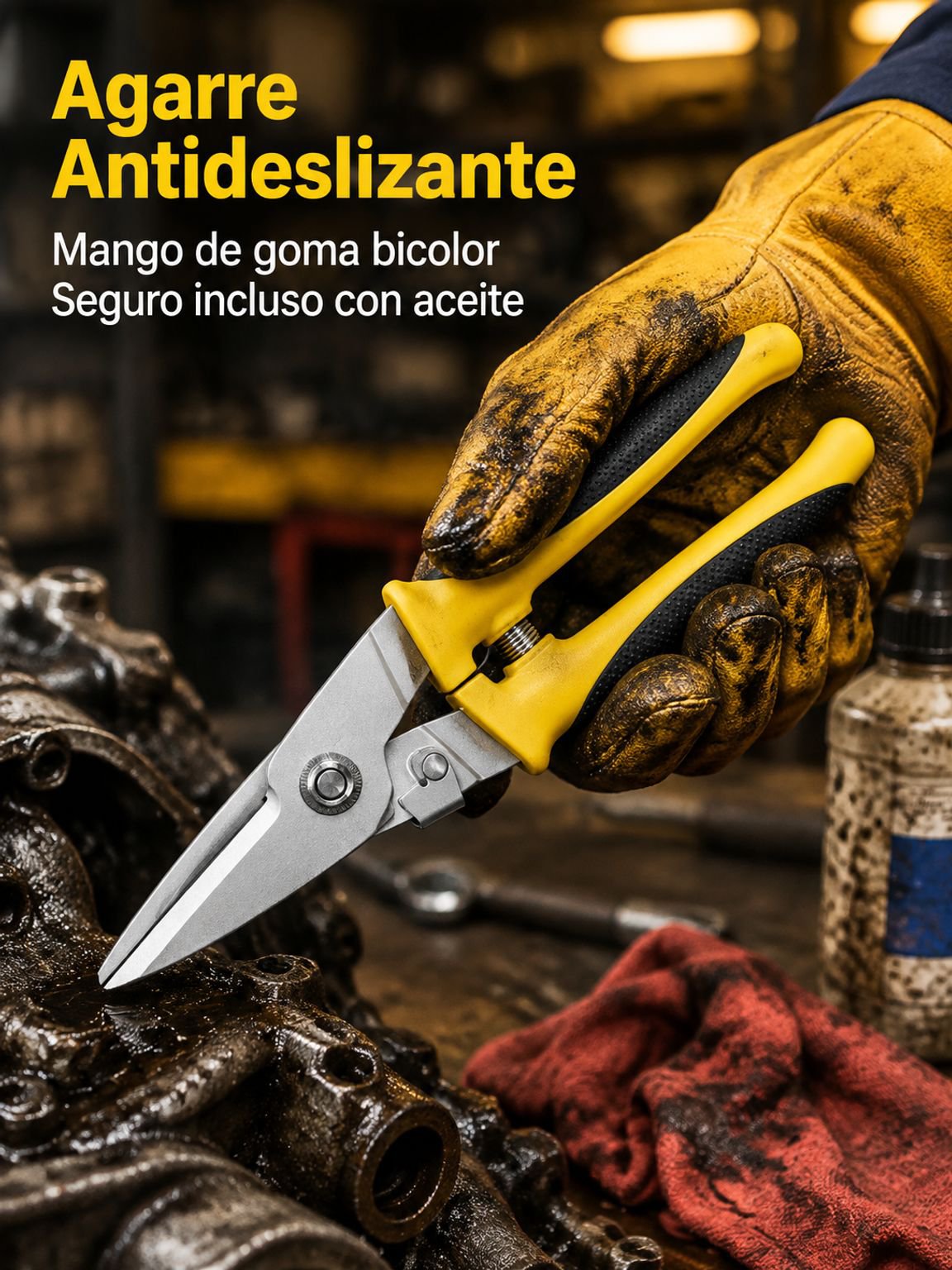 Tijeras de hojalata multifuncionales