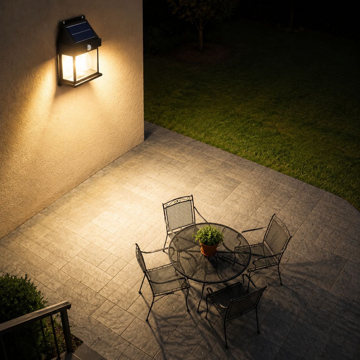 Energy saving outdoor wall light for villa porch