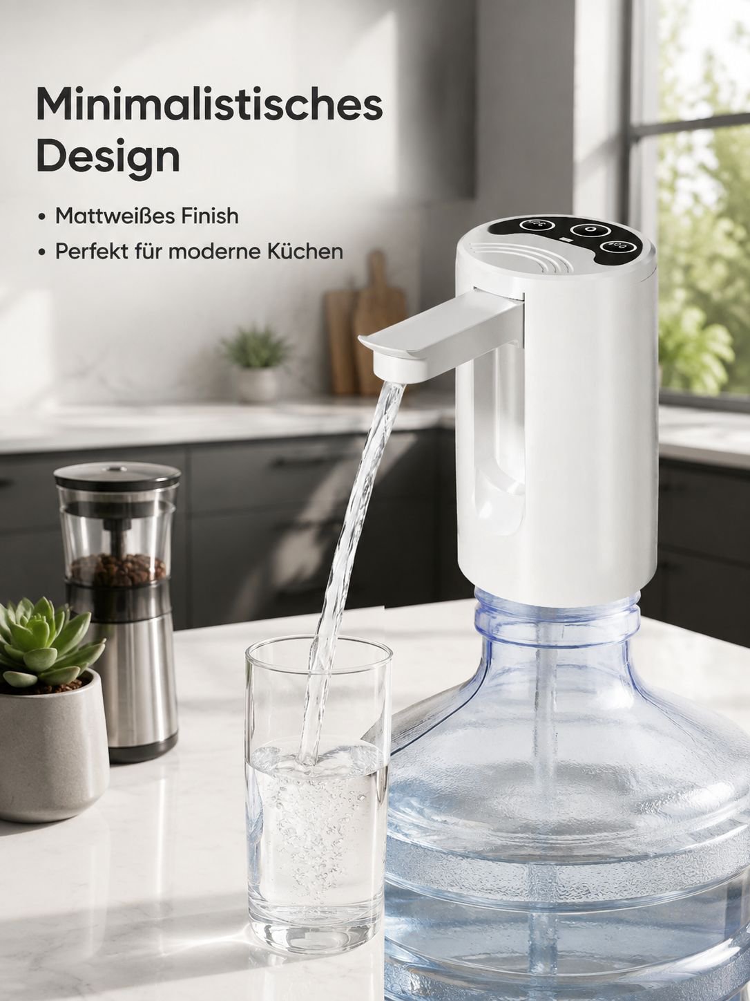 Faltbarer elektrischer Trinkwasserpumpe