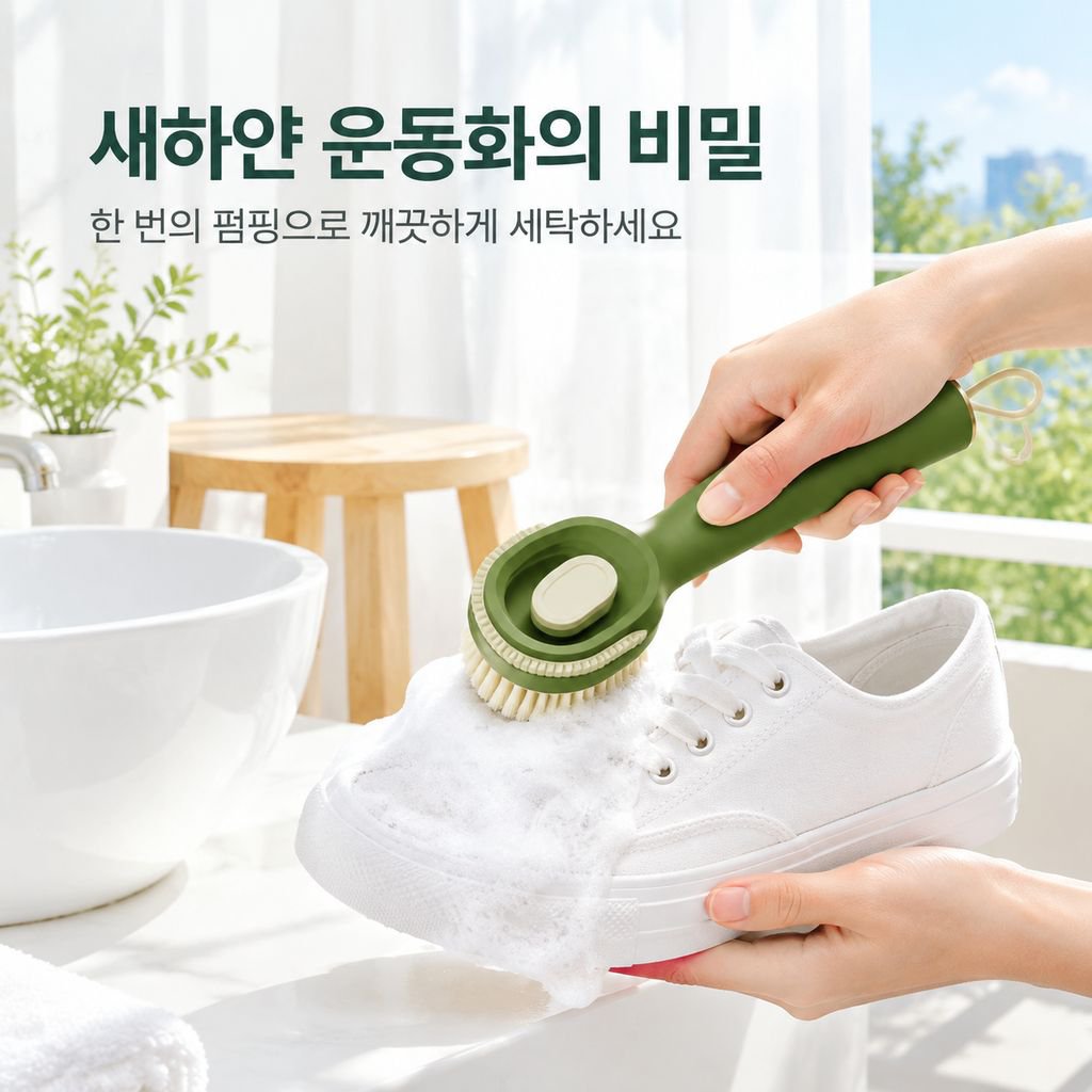 다기능 가정용 부드러운 액체 신발 브러쉬 신기한 클리너 세탁 신발 손상 없음