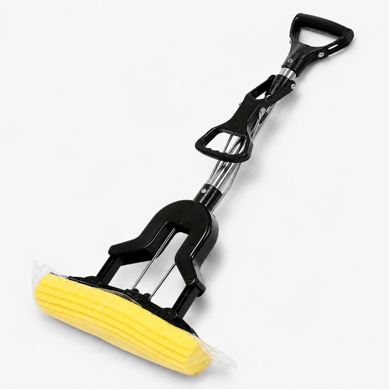 Mopa esponja plegable con mango extensible de acero inoxidable