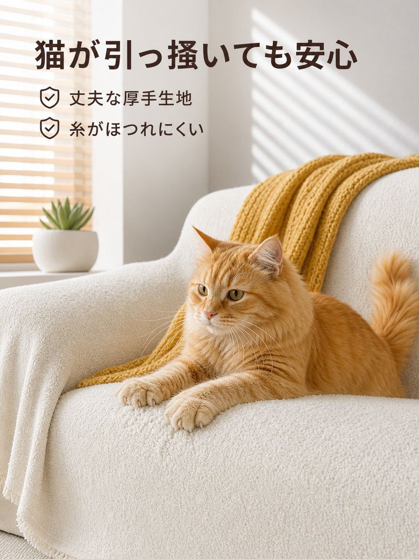 伸縮性ソファーカバー