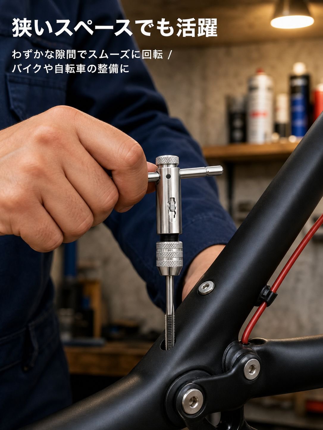 人間工学デザインの多機能レンチ
