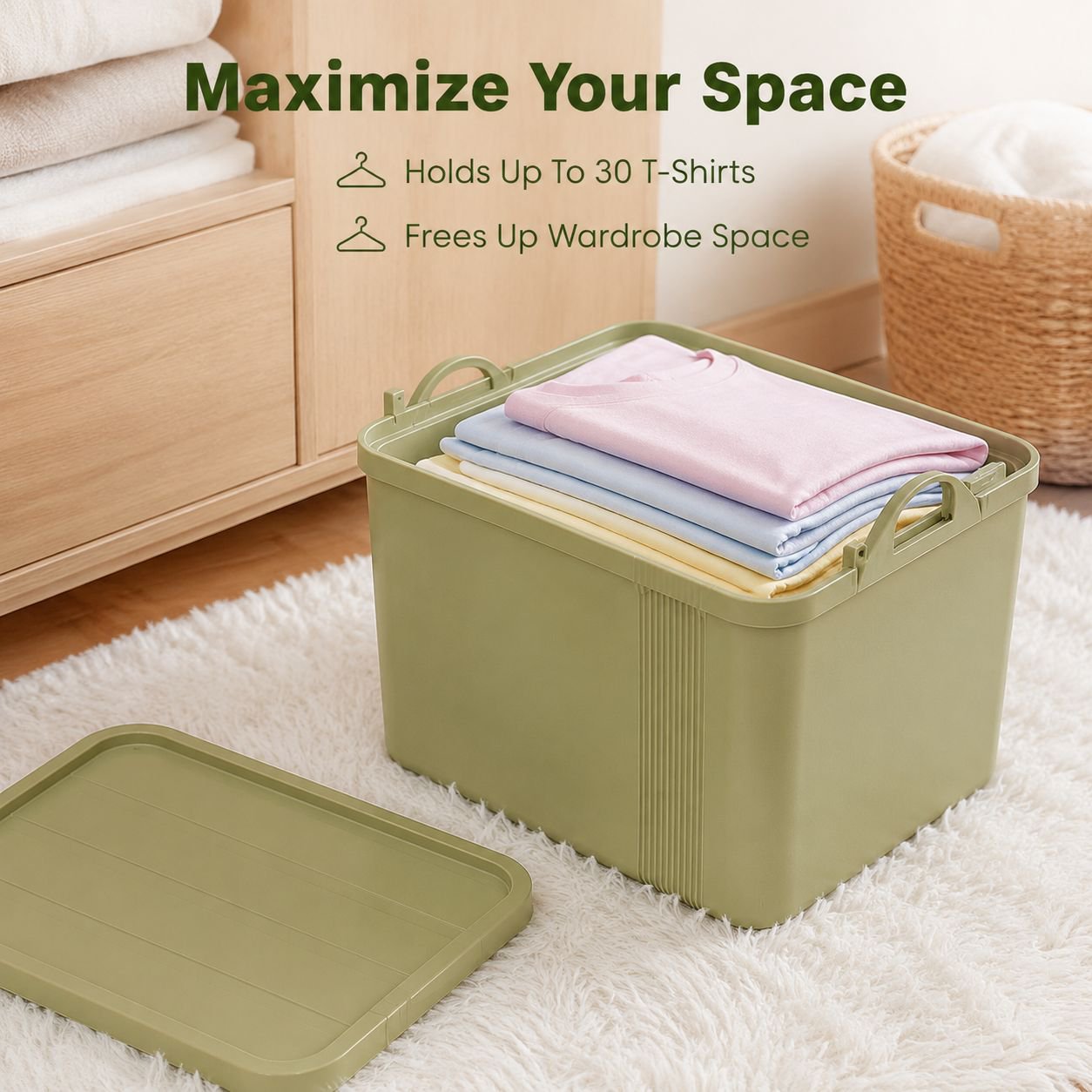 Lidded Multipurpose Storage Box