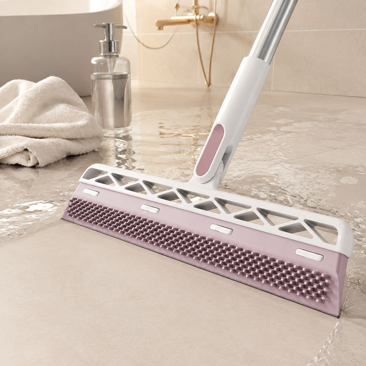 Close-up view of the Magic Sweeper's double-sided cleaning pads