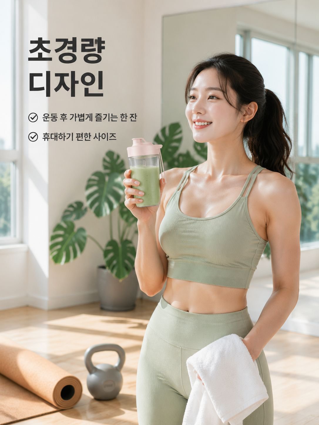 미니 무선 휴대용 착즙기 컵
