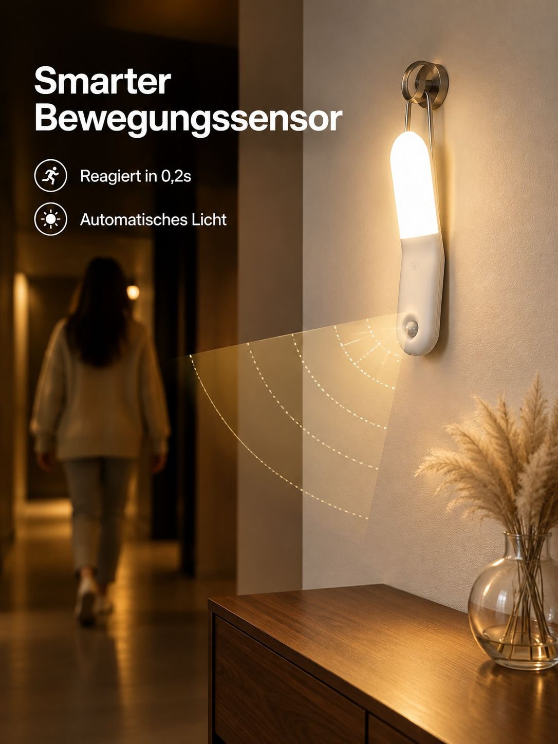 LED-Nachtlicht mit Sensor