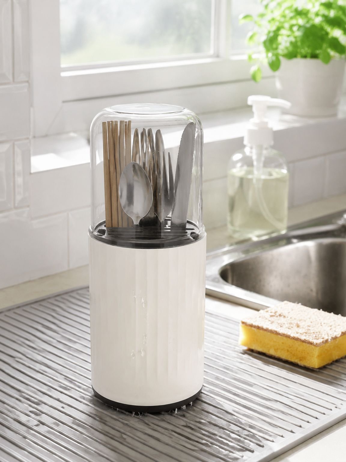 Diseño moderno del estuche organizador 3 en 1 para cocina