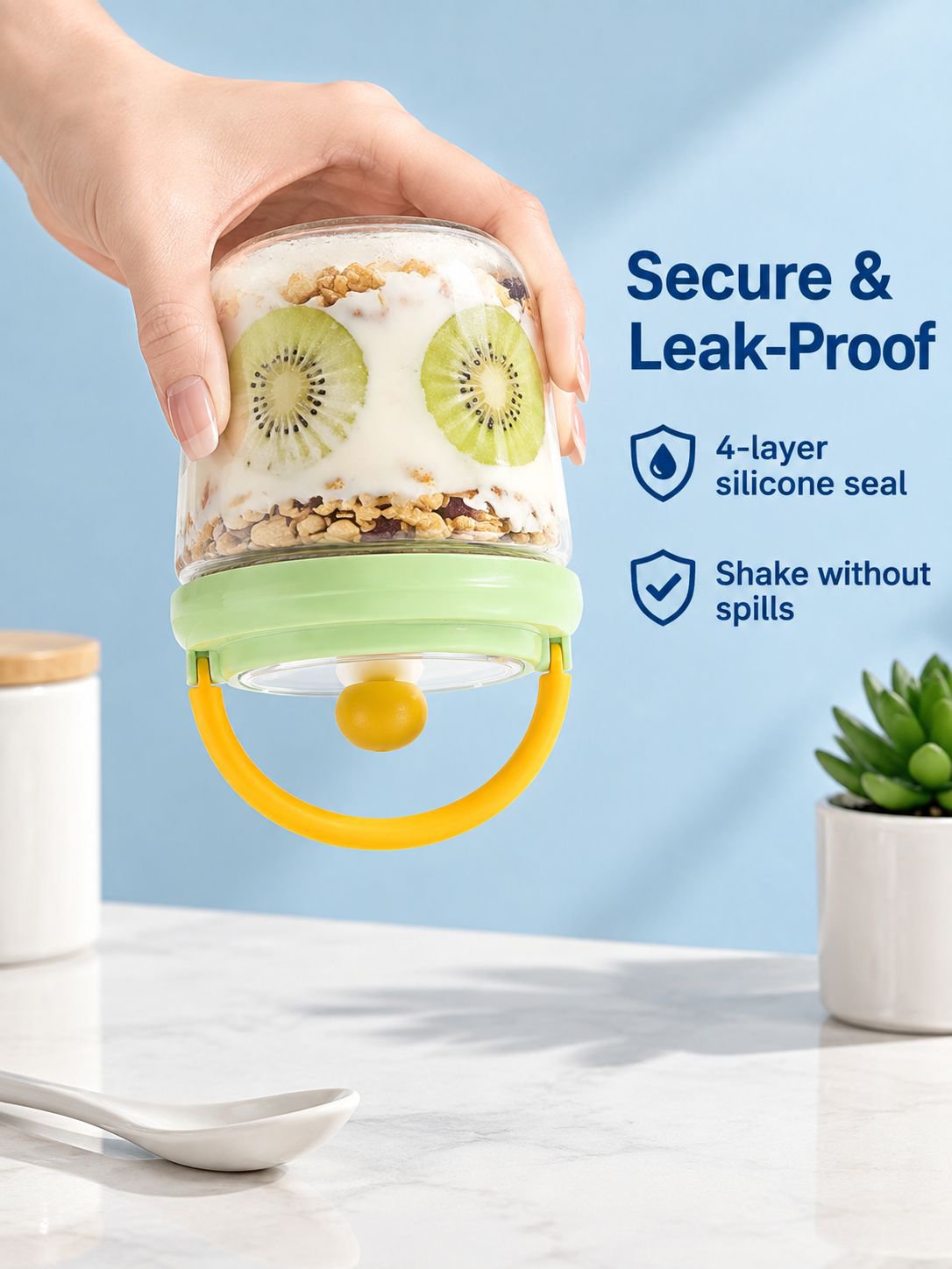 Portable Sealed Fruit Salad Cup